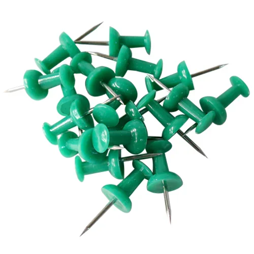 PIN VERDE CAJITA C/50 PZS. "X"