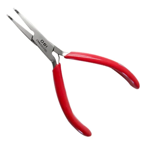 PINZA OBI DOBLADA CORTA REDONDA 4 1/2"