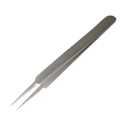 PINZETA PROFESIONAL FINA RECTA 4 1/2"