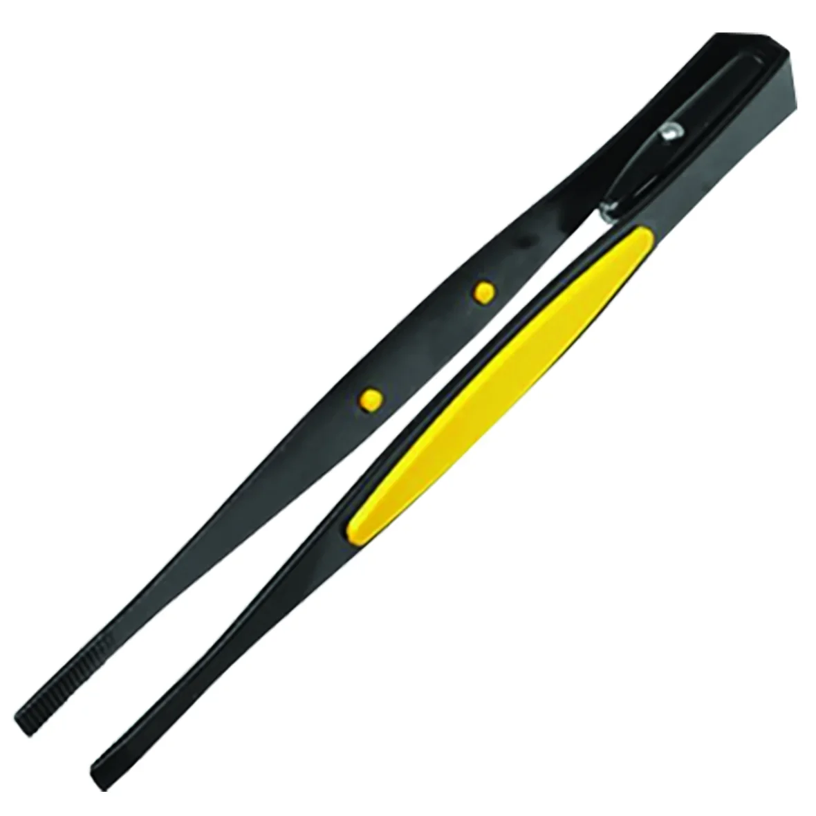 PINZETA LED PUNTA PLANA ASERRADA 160 mm "X"