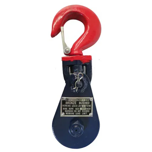 POLEA GIRA.PASTECA 4t 5" GAN./PES. 1/2"