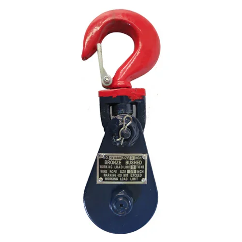 POLEA GIRA.PASTECA 8t 8" GAN./PES. 3/4"