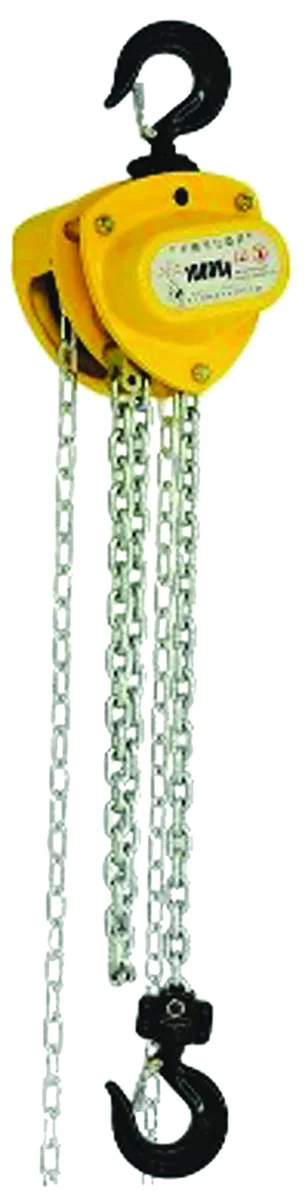 POLIPASTO CADENA GARRUCHA 1T 3M 6,3MM