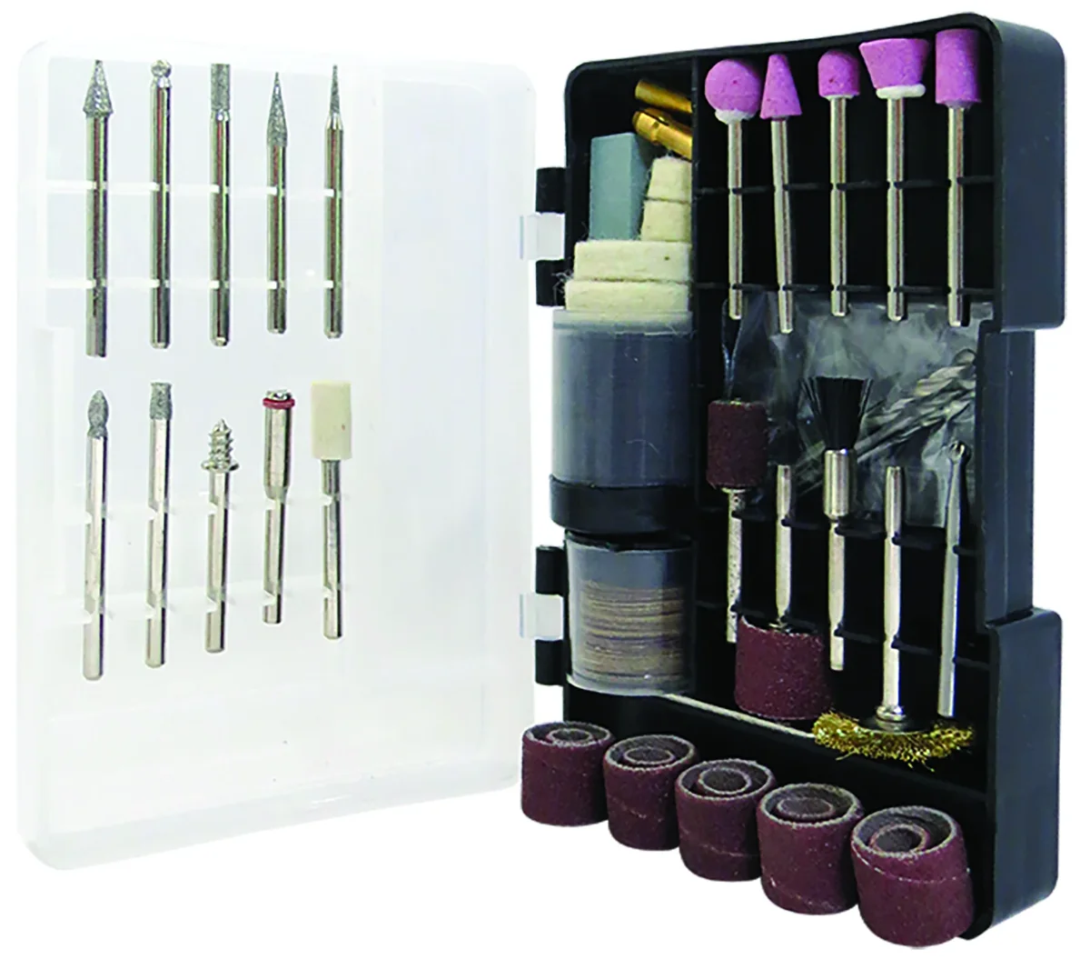 TALADRO ACCS. 1/8" SURTIDO JUEGO 120 P.