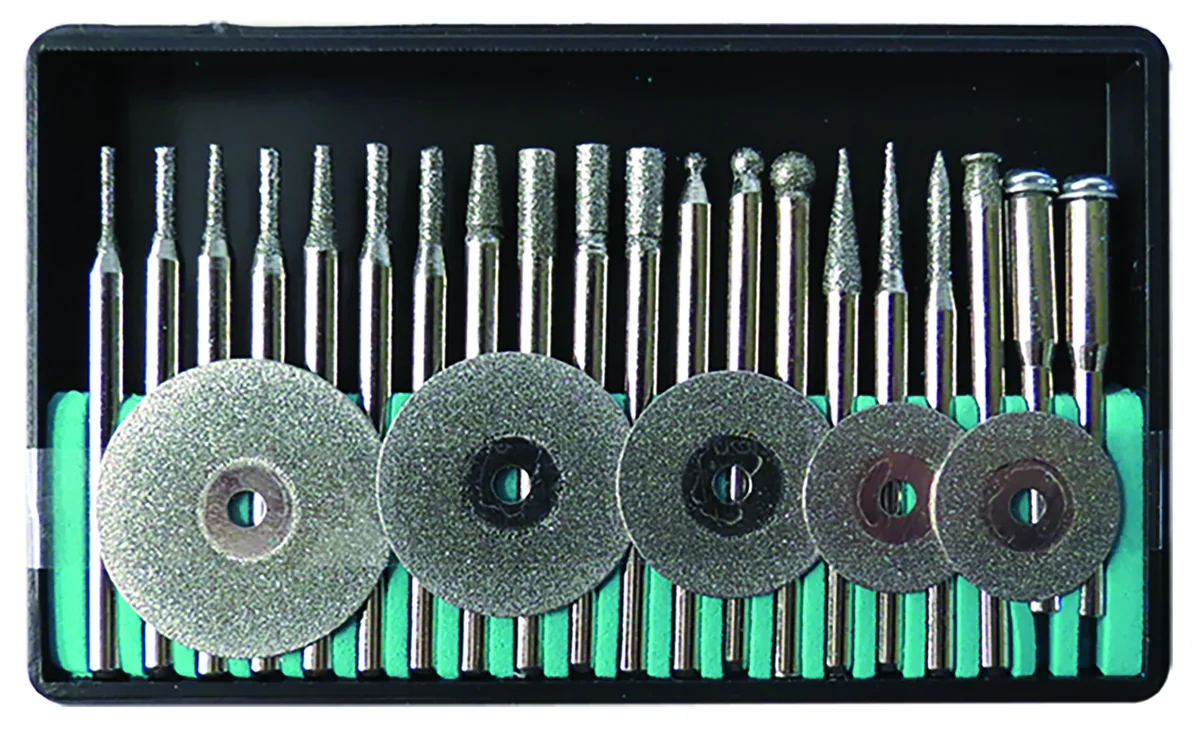 TALADRO ACCS. 1/8" PUNTA DIAMA. J. C/25P
