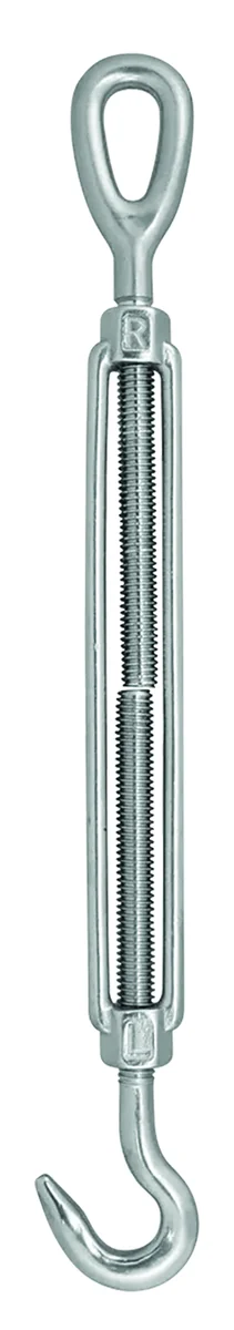 TENSOR.INOX. OJO-GANCHO 3/8 y 6"