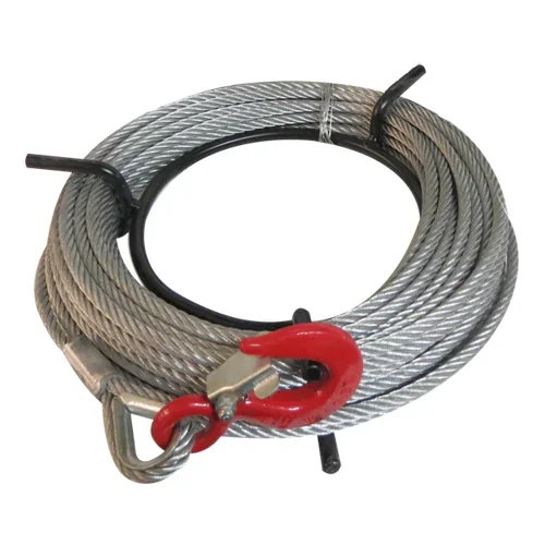 TIRFOR.REP. CABLE C/GANCHO 20 mm y 20 m